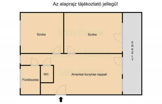 Eladó téglalakás, Balatonfüreden 92 M Ft, 2 szobás