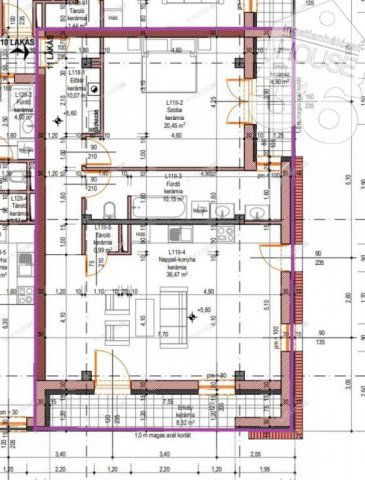 Eladó téglalakás, Kecskeméten 94.5 M Ft, 2 szobás