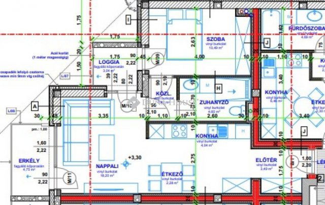 Eladó téglalakás, Szegeden 78.9 M Ft, 2 szobás