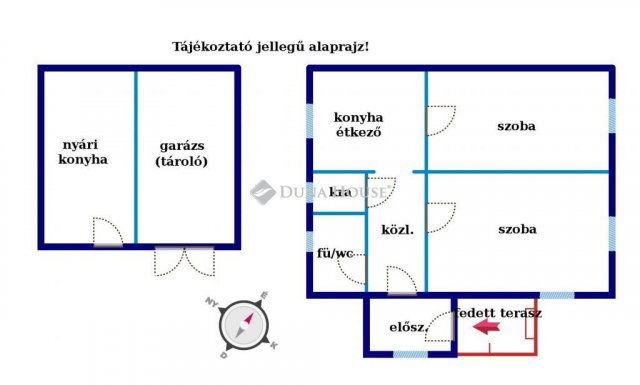 Eladó családi ház, Pusztaszabolcson 30 M Ft, 2 szobás