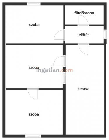 Eladó családi ház, Kemencén 39.5 M Ft, 3 szobás