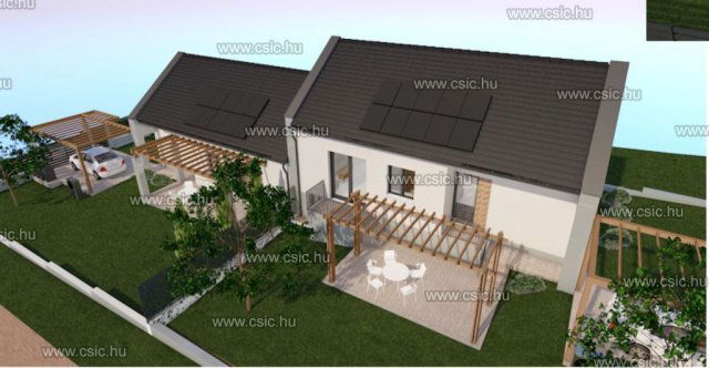 Eladó ikerház, Kosdon 84.5 M Ft, 2+2 szobás