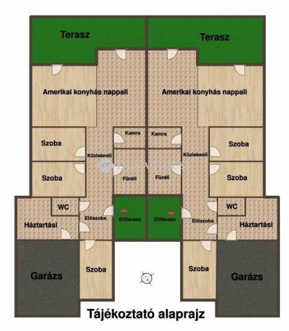 Eladó ikerház, Szadán 114 M Ft, 4 szobás / költözzbe.hu