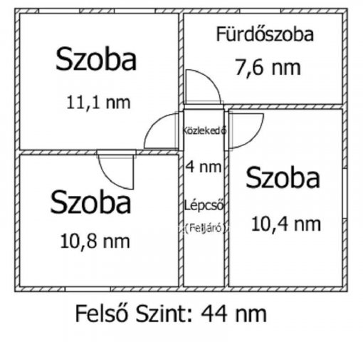 Eladó családi ház, Veszprémben 61.9 M Ft, 2+2 szobás