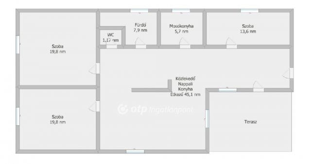 Eladó családi ház, Tolnán 55 M Ft, 3 szobás