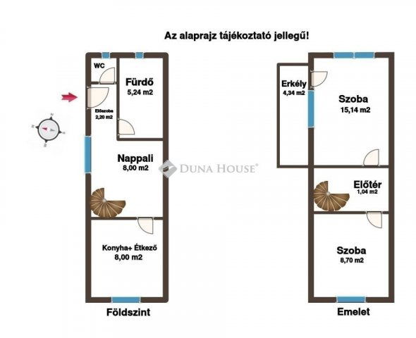 Eladó családi ház, Budapesten, III. kerületben 72.9 M Ft