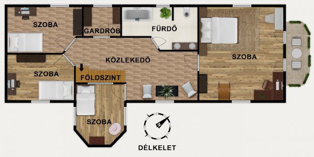 Eladó családi ház, Budapesten, XVII. kerületben 134 M Ft