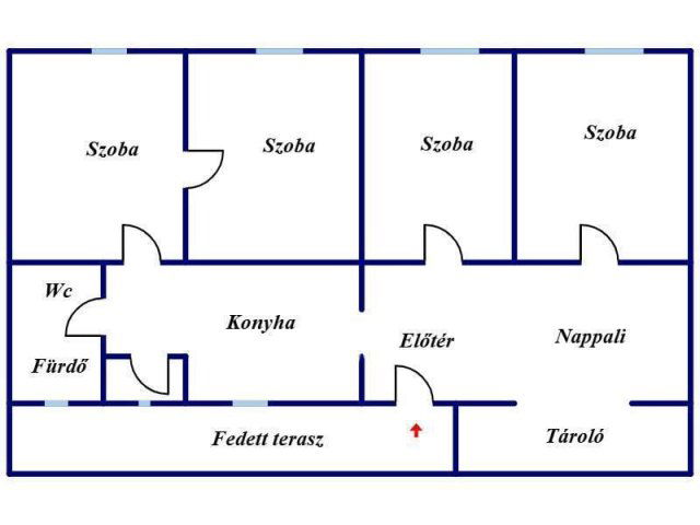 Eladó sorház, Szabadegyházán 40.05 M Ft, 4+1 szobás