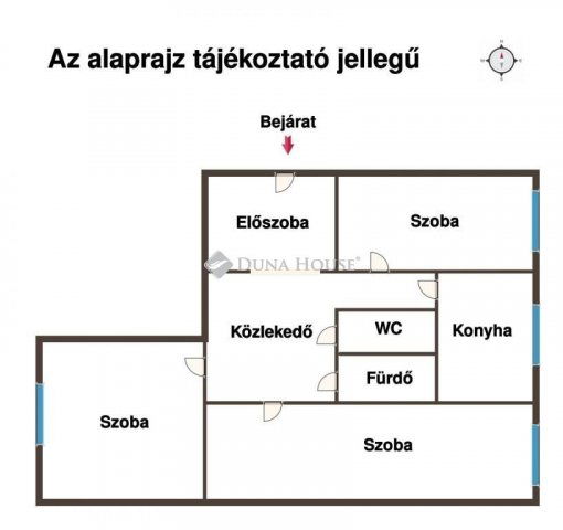 Eladó panellakás, Szegeden 65 M Ft, 3 szobás