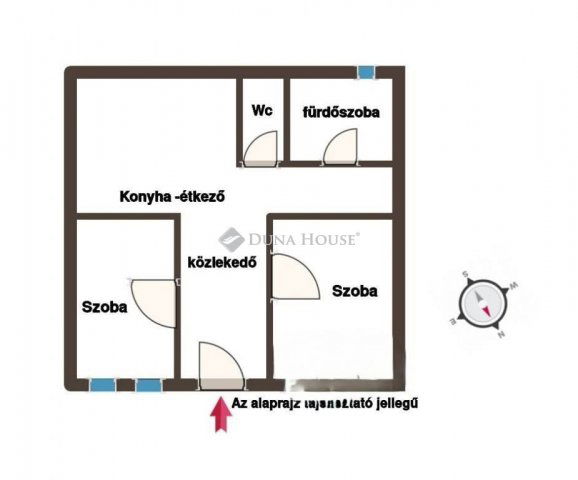 Eladó téglalakás, Budapesten, V. kerületben 74.9 M Ft, 2 szobás