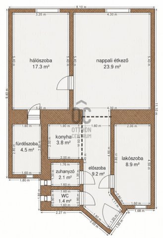 Eladó téglalakás, Budapesten, XIII. kerületben 89.99 M Ft