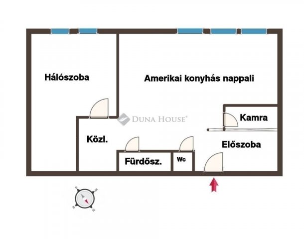 Eladó téglalakás, Kecskeméten 42.5 M Ft, 2 szobás
