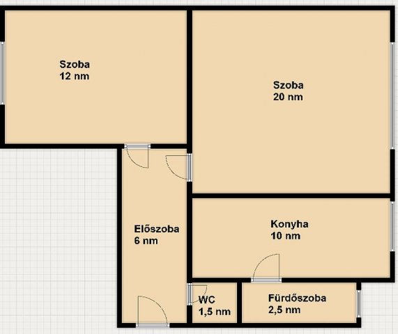 Eladó téglalakás, Budapesten, III. kerületben 73.9 M Ft