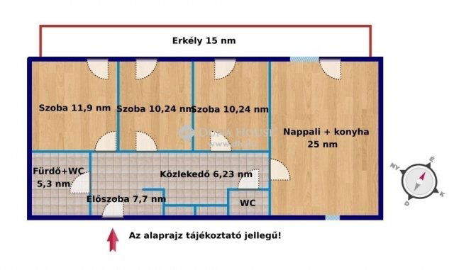 Eladó téglalakás, Budapesten, XIX. kerületben 88.4 M Ft