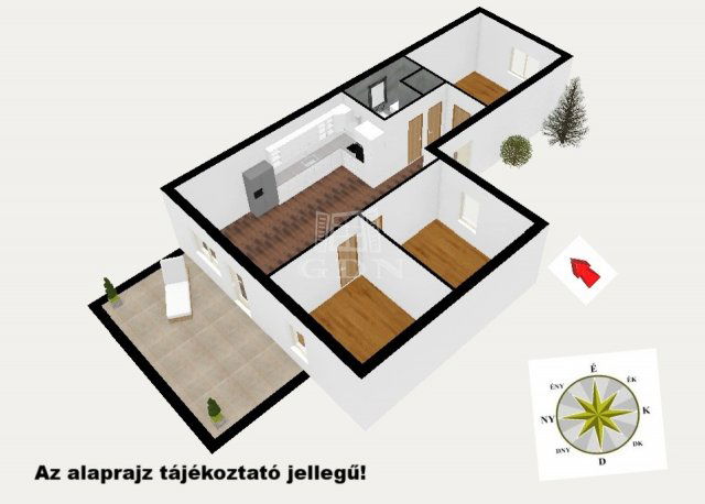 Eladó családi ház, Budapesten, XXI. kerületben 58 M Ft, 4 szobás