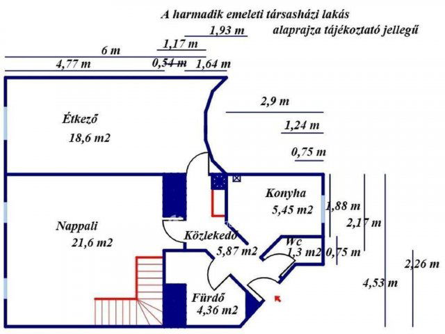 Eladó téglalakás, Szolnokon 53 M Ft, 3+1 szobás