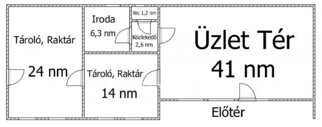 Eladó üzlethelyiség, Ajkán 179 M Ft / költözzbe.hu