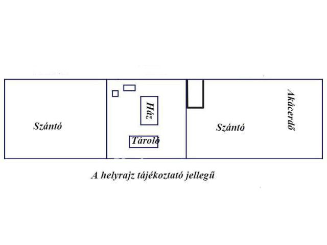 Eladó családi ház, Ásotthalmán 11.3 M Ft, 1+1 szobás