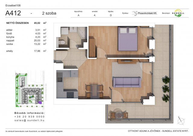 Eladó téglalakás, XIV. kerületben, Erzsébet királyné útján
