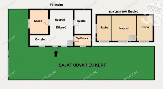 Eladó ikerház, Nagykőrösön 34.5 M Ft, 5 szobás