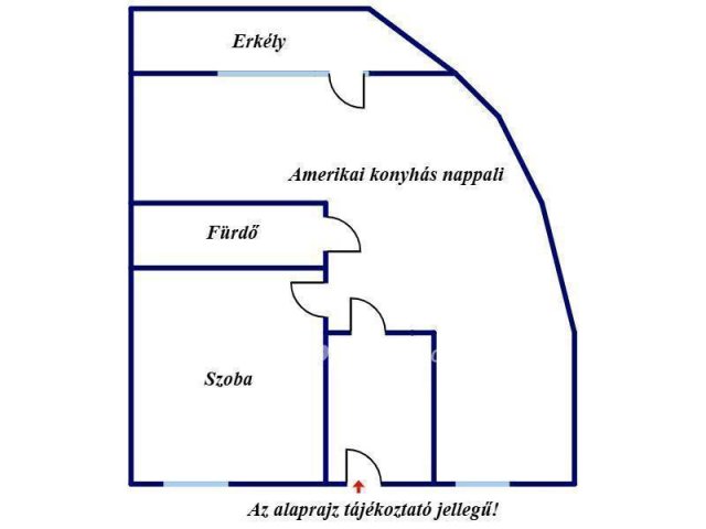 Eladó téglalakás, Békéscsabán 49.8 M Ft, 2 szobás
