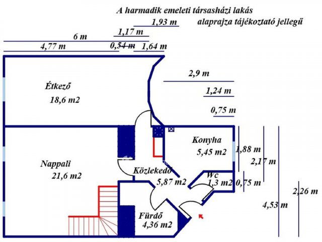 Eladó téglalakás, Szolnokon 53 M Ft, 3+1 szobás