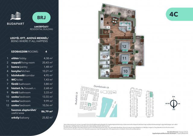Eladó téglalakás, Budapesten, XI. kerületben 192.769 M Ft