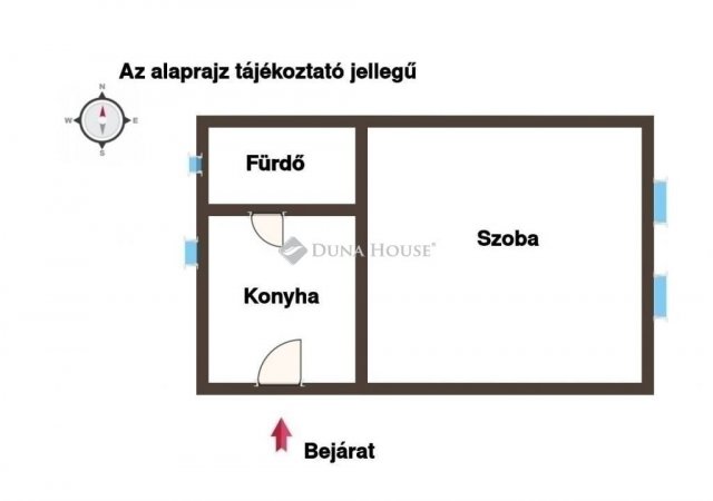 Eladó családi ház, Szegeden 36 M Ft, 1 szobás