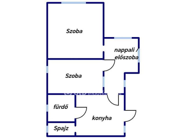 Eladó családi ház, Egerfarmoson 15 M Ft, 2 szobás
