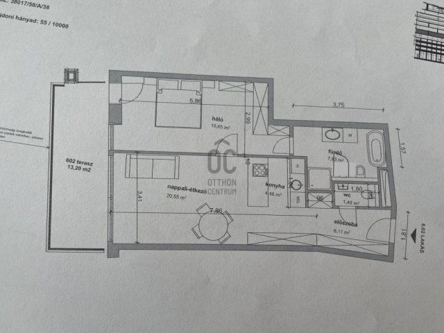 Eladó téglalakás, Budapesten, IX. kerületben 199 M Ft, 2 szobás
