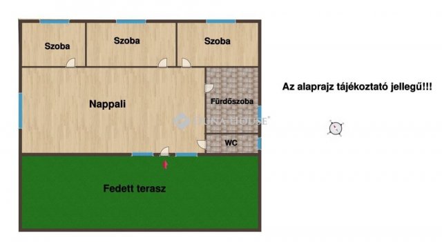 Eladó családi ház, Sarudon, Szeder utcában 59.9 M Ft, 3 szobás