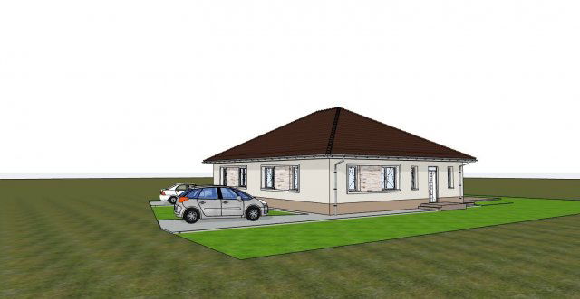 Eladó ikerház, Vácrátóton 89.9 M Ft, 4 szobás