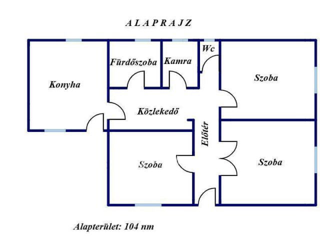 Eladó családi ház, Nyíribronyon 7 M Ft, 3 szobás