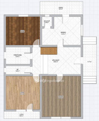 Eladó családi ház, Szomolyán 62.85 M Ft, 4 szobás