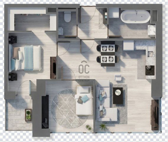 Eladó téglalakás, Budapesten, XIII. kerületben 89 M Ft, 3 szobás