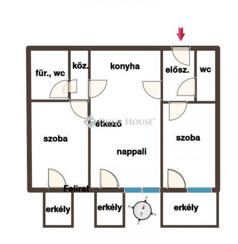 Eladó téglalakás, Budapesten, XIII. kerületben 114.46 M Ft