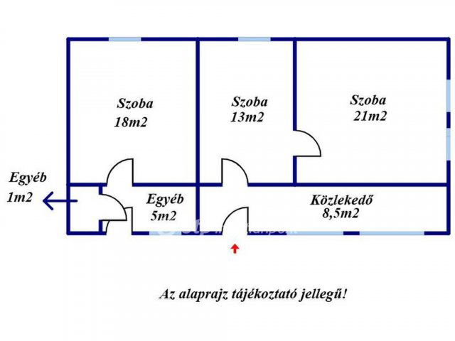 Eladó családi ház, Gyulán 21 M Ft, 3 szobás