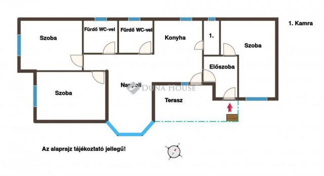 Eladó családi ház, Ócsán 64.5 M Ft, 4 szobás