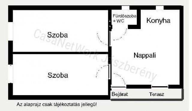 Eladó családi ház, Jászfényszarun 28.9 M Ft, 2 szobás