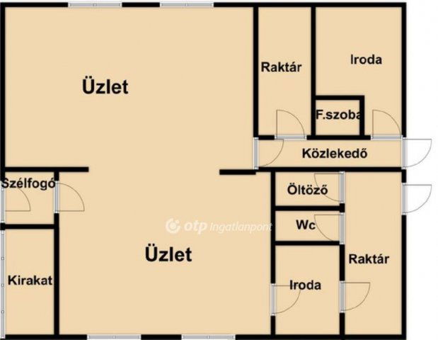 Eladó üzlethelyiség, Debrecenben 200 M Ft / költözzbe.hu