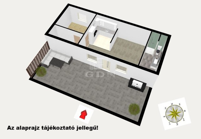 Eladó családi ház, Csévharaszton 37 M Ft, 2 szobás