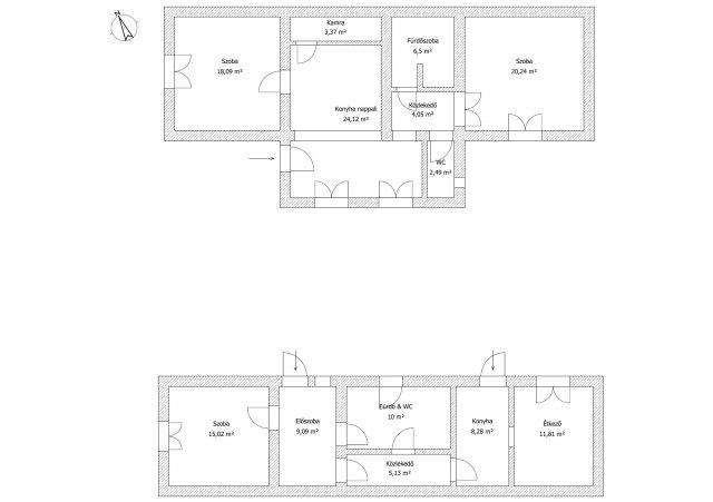 Eladó családi ház, Sajószentpéteren 28.9 M Ft, 2 szobás