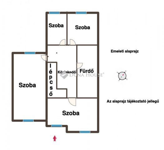 Eladó téglalakás, Vecsésen 119.9 M Ft, 5 szobás