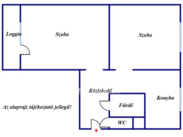 Eladó panellakás, Szegeden 39.9 M Ft, 2 szobás