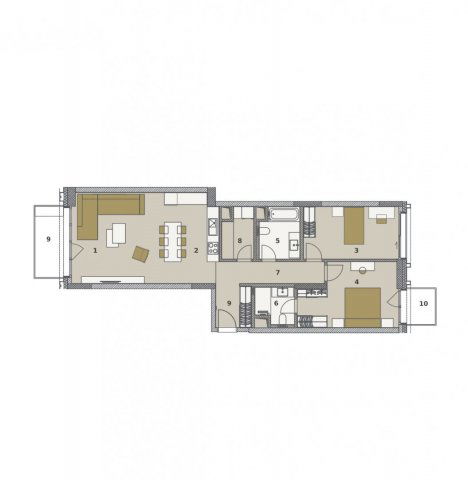 Eladó téglalakás, Budapesten, IX. kerületben, Soroksári úton