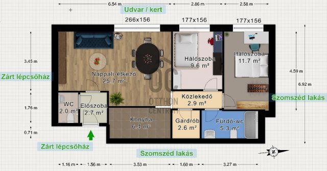 Eladó téglalakás, Budapesten, VII. kerületben, Kazinczy utcában