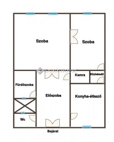 Eladó téglalakás, Budapesten, VII. kerületben 95 M Ft, 2 szobás