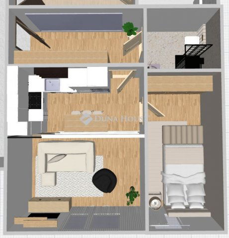 Eladó téglalakás, Nyíregyházán 38.6 M Ft, 2 szobás