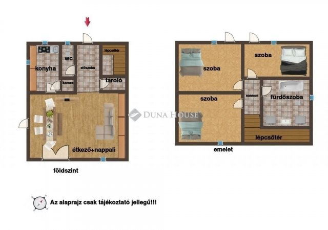 Eladó sorház, Vácon 119 M Ft, 4 szobás / költözzbe.hu