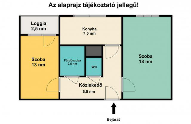 Eladó panellakás, Szegeden 47.9 M Ft, 2 szobás
